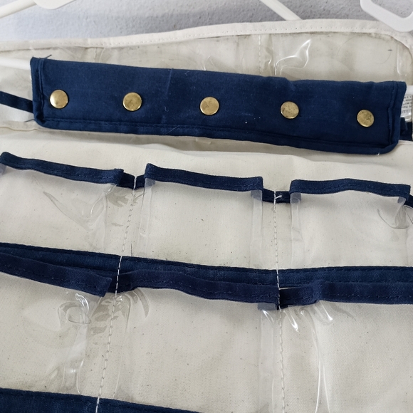 2 PC Set Lillian Vernon 66 Pocket Hanging Organizer - Picture 5 of 6